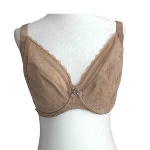 Chantelle Underwire Minimizer Bra Nude 34 H0